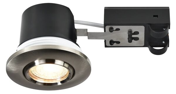 Nordlux Bodové svítidlo Umberto, GU10, 9,6cm, IP44 Barva: Černá