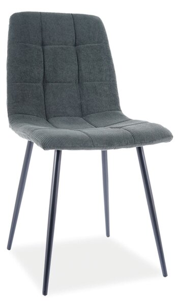 Jídelní židle - MILA SZTRUKS, různé barvy na výběr Čalounění: zelená (Fjord 79)