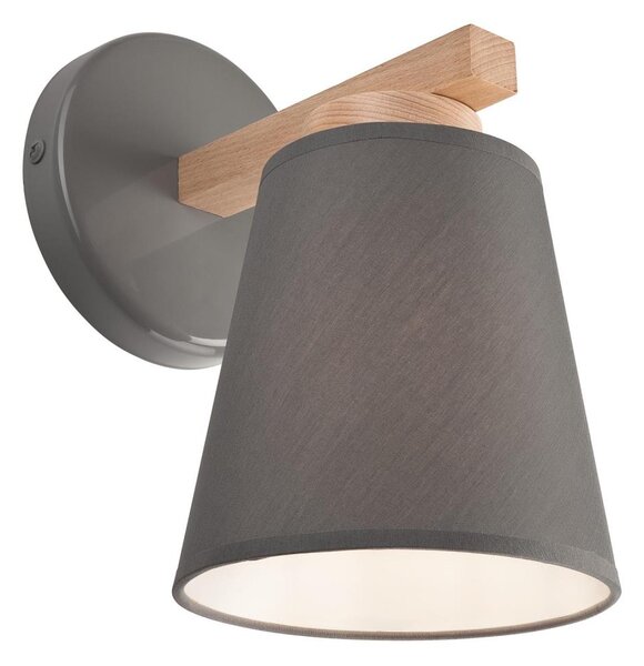 Nástěnné svítidlo ELLIE 1xE27/60W/230V šedá