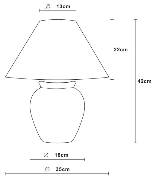 Lucide 47507/81/36 - Stolní lampa RAMZI 1xE27/60W/230V šedá