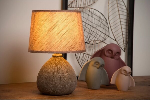 Lucide 47506/81/43 - Stolní lampa RAMZI 1xE14/40W/230V 26cm