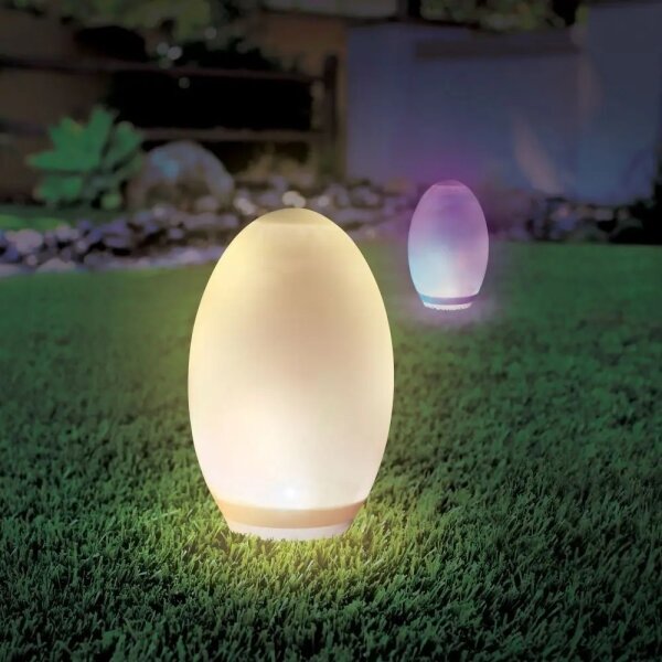 LED RGB Dekorační solární lampa 0,2W/1xAA IP44 500 mAh