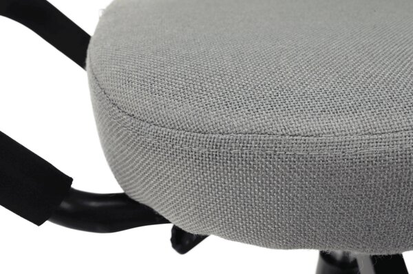 KONDELA Ergonomická kľakačka, šedohnědá taupe / černá, RUFUS