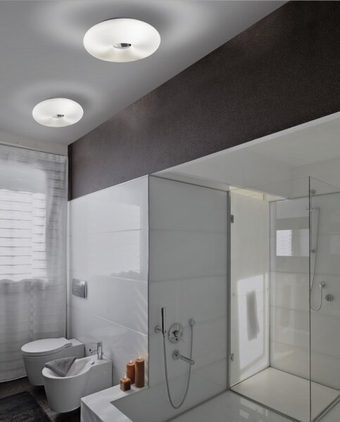 Azzardo AZ1598 - Koupelnové stropní svítidlo OPTIMUS 2xE27/40W/230V IP44