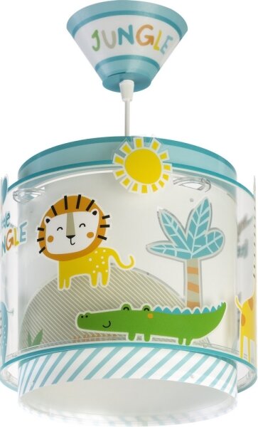 Dalber D-76112 - Dětský lustr MY LITTLE JUNGLE 1xE27/15W/230V