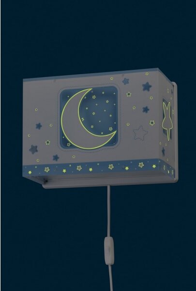 Dalber D-63238T - Dětské nástěnné svítidlo MOONLIGHT 1xE27/60W/230V