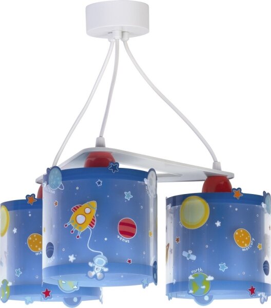 Dalber D-41344 - Dětský lustr PLANETS 3xE27/60W/230V