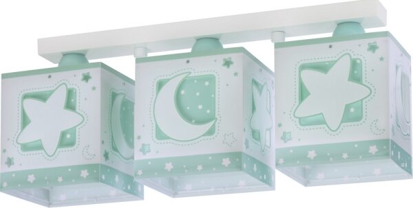 Dalber D-63233NH - Dětské stropní svítidlo MOONLIGHT 3xE27/60W/230V