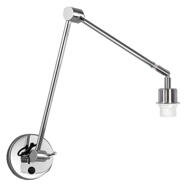 Azzardo AZ1843 - Tělo nástěnné lampy ADAM WALL S 1xE27/60W/230V