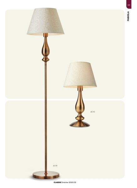 Redo 02-713 - Stolní lampa FABIOLA 1xE27/28W/230V
