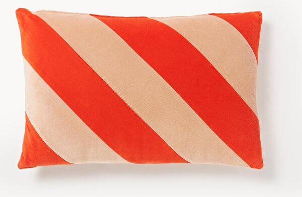 Ručně vyrobený bavlněný polštář Striped
