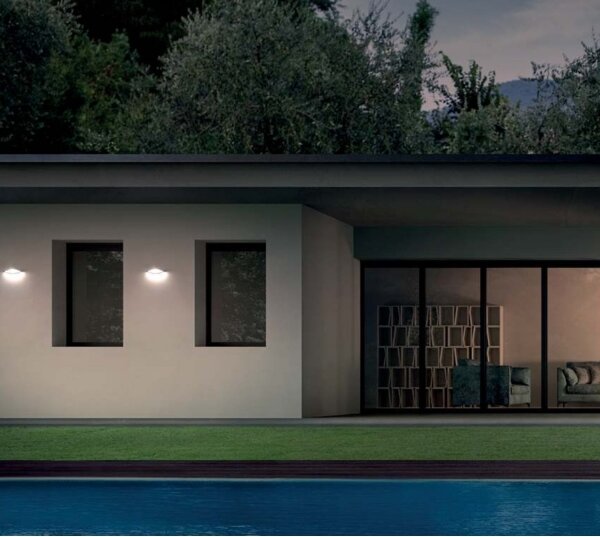 Redo 90002 - LED Venkovní nástěnné svítidlo CHALET LED/8W/230V IP54