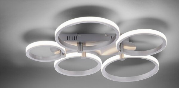 Leuchten Direkt - LED Přisazený lustr JOHANNA 2xLED/11,5W/230V+2xLED/9W+1xLED/7W