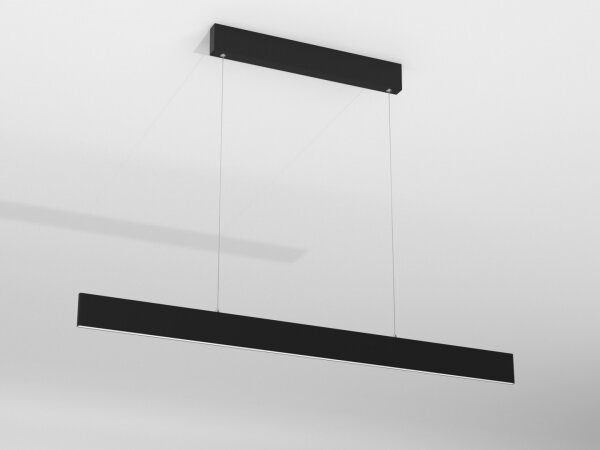 Immax NEO 07076L - LED Stmívatelný lustr na lanku černá LISTON LED/18W/230V + DO