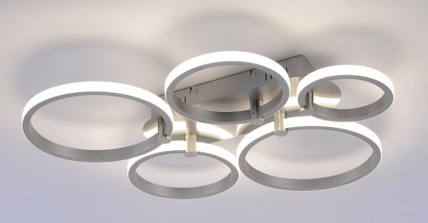 Leuchten Direkt - LED Přisazený lustr JOHANNA 2xLED/11,5W/230V+2xLED/9W+1xLED/7W
