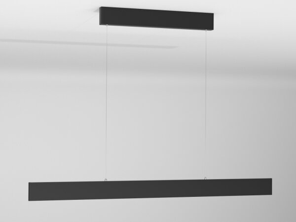 Immax NEO 07076L - LED Stmívatelný lustr na lanku černá LISTON LED/18W/230V + DO