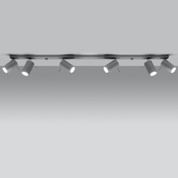 Sollux SL.0454 - Stropní bodové svítidlo RING 6xGU10/10W/230V