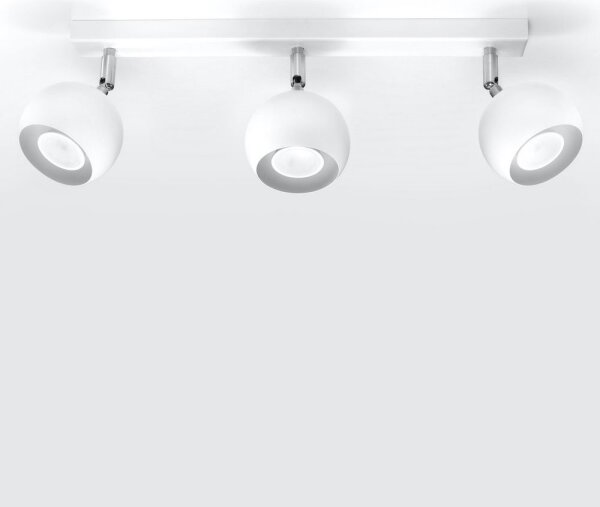 Sollux SL.0439 - Stropní bodové svítidlo OCULARE 3xGU10/10W/230V