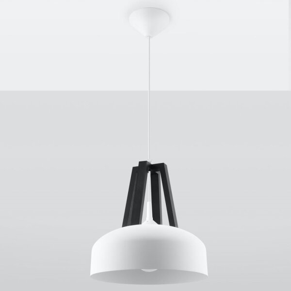 Sollux SL.0387 - Lustr na lanku CASCO 1xE27/60W/230V pr. 30 cm