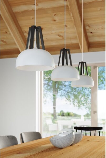 Sollux SL.0387 - Lustr na lanku CASCO 1xE27/60W/230V pr. 30 cm