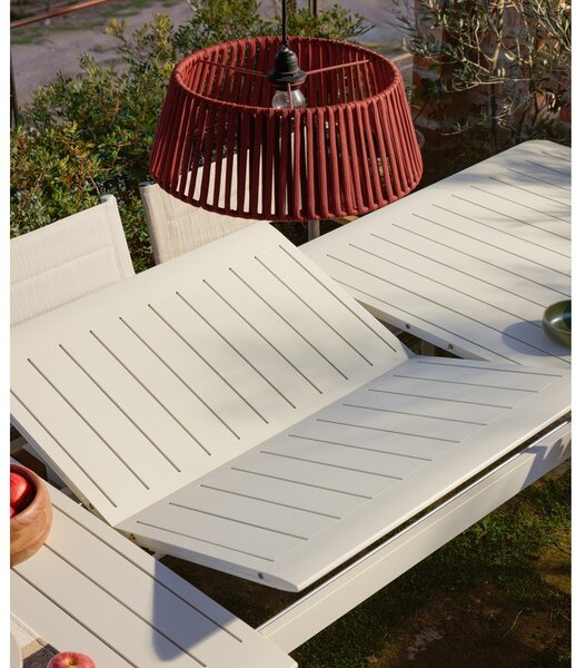 Kovový zahradní jídelní stůl 100x205 cm Brela – Kave Home