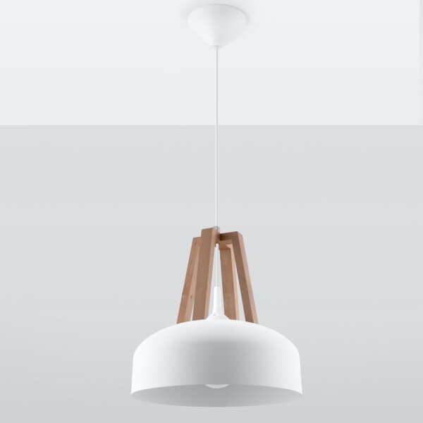 Sollux SL.0388 - Lustr na lanku CASCO 1xE27/60W/230V pr. 30 cm