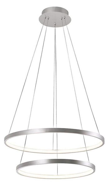 Leuchten Direkt 11525-21 - LED Lustr na lanku CIRCLE LED/15W/230V + LED/25W