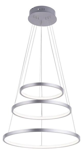LED Stmívatelný lustr na lanku CIRCLE LED/15W/230V + LED/20W + LED/25W
