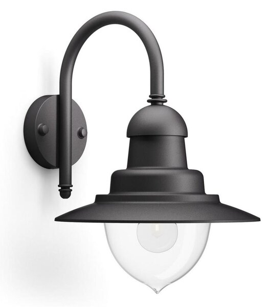 Philips 01652/30/PN - Venkovní nástěnné svítidlo MYGARDEN RAINDROP 1xE27/60W/230V IP44