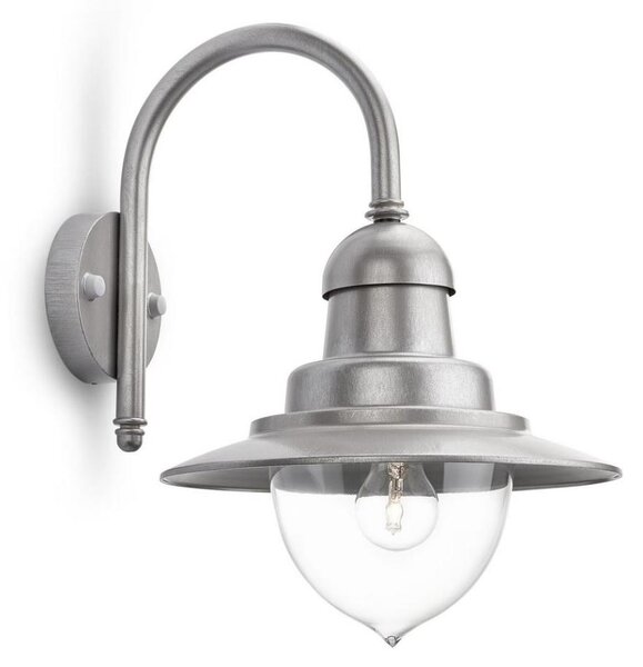 Philips 01652/52/PN - Venkovní nástěnné svítidlo MYGARDEN RAINDROP 1xE27/60W/230V IP44