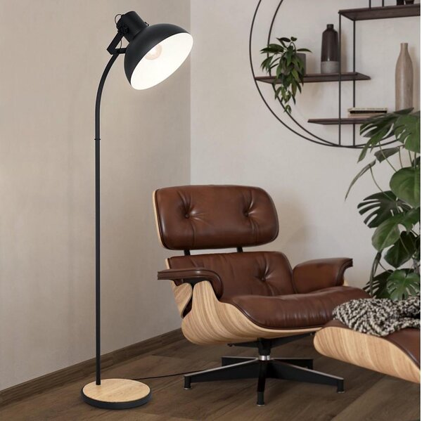 Eglo 43166 - Stojací lampa LUBENHAM 1xE27/28W/230V