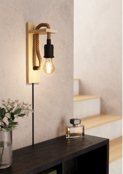 Eglo 43197 - Nástěnné svítidlo RAMPSIDE 1xE27/28W/230V