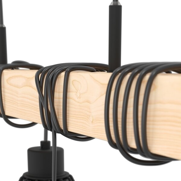 Eglo 44075 - Lustr na lanku TOWNSHEND 4xE27/60W/230V