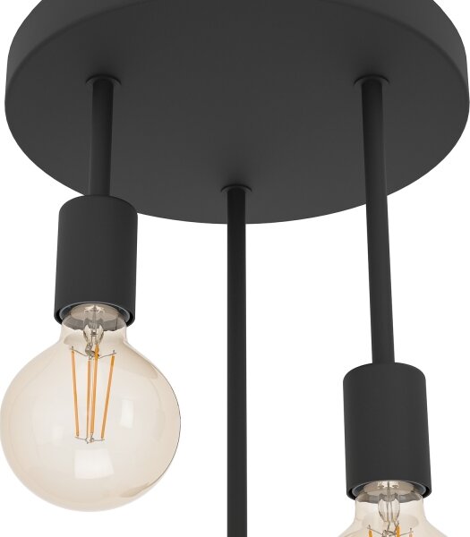 Eglo 43126 - Lustr na tyči WILMCOTE 3xE27/60W/230V