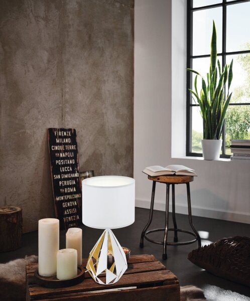 Eglo 43078 - Stolní lampa CARLTON 1xE27/60W/230V