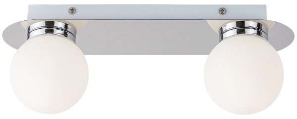 Rabalux 2111 - Koupelnové stropní svítidlo BECCA 2xG9/28W/230V IP44