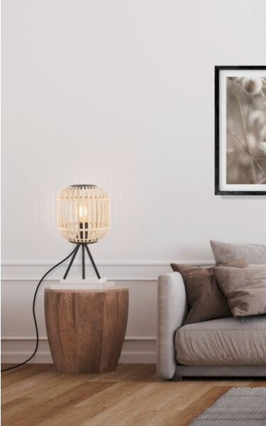 Eglo 43218 - Stolní lampa BORDESLEY 1xE27/28W/230V