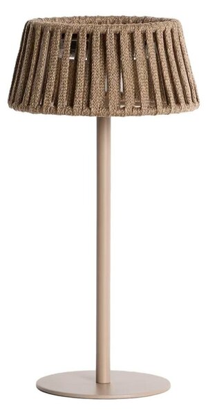 LED stolní /přenosné solární venkovní svítidlo (výška 30 cm) Aldet – Kave Home