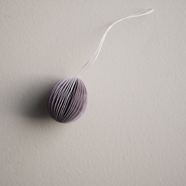 Velikonoční dekorace Ovoid Purple 4 cm