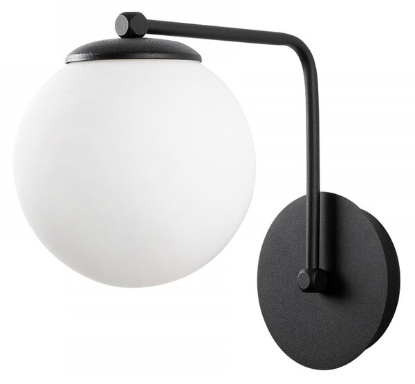 Opviq Nástěnná lampa Daisy černá