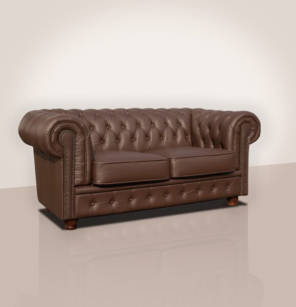 Pohovka Chesterfield Windsor 2M brown K-238