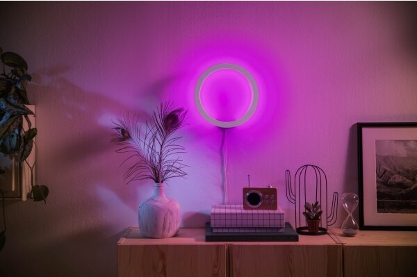 Philips 40901/31/P9-LED RGBW Stmívatelné nástěnné svítidlo Hue SANA LED/20W/230V