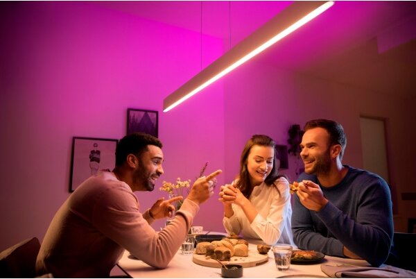 Philips 40903/31/P9-LED RGBW Stmívatelný lustr na lanku Hue ENSIS 2xLED/39W/230V