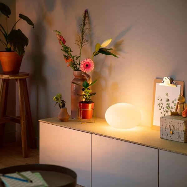 Philips 40904/31/P9-LED RGB Stmívatelná stolní lampa Hue FLOURISH 1xE27/9,5W/230