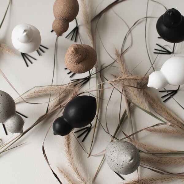 Velikonoční dekorace Swedish Birds Mole Dot – set 2 ks