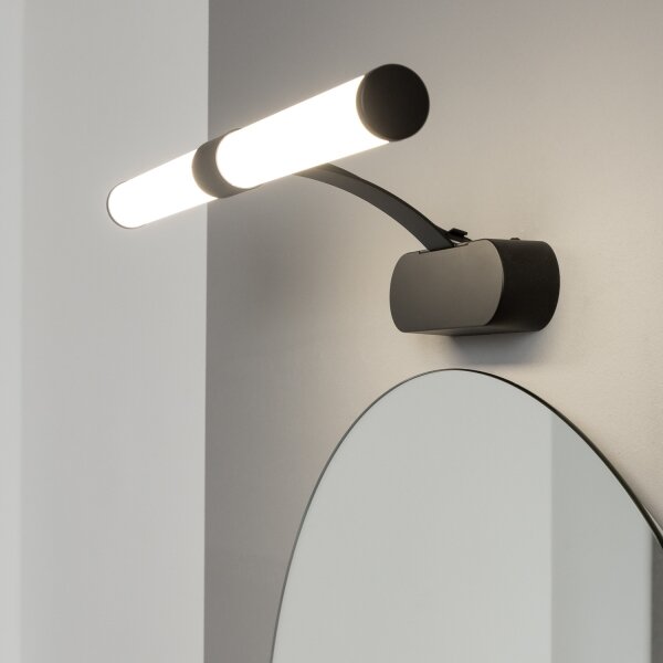 Brilagi - LED Koupelnové osvětlení zrcadla TUBEO LED/6W/230V 40 cm IP44 černá