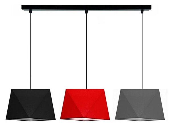 Lustr na lanku DIAMENT 3xE27/60W/230V