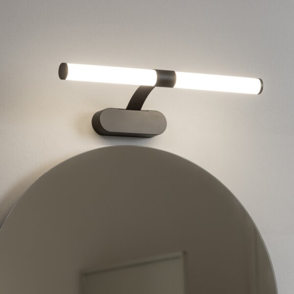 Brilagi - LED Koupelnové osvětlení zrcadla TUBEO LED/6W/230V 40 cm IP44 černá