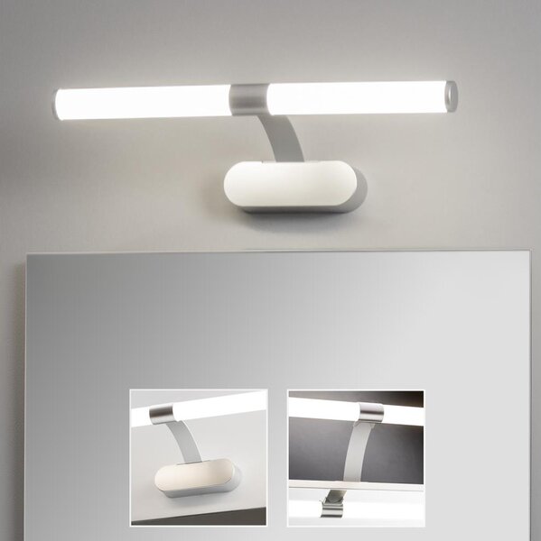 Brilagi - LED Koupelnové osvětlení zrcadla TUBEO LED/6W/230V 40 cm IP44 stříbrná
