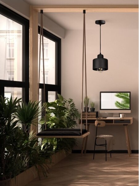 Lustr na lanku BODO 1xE27/60W/230V